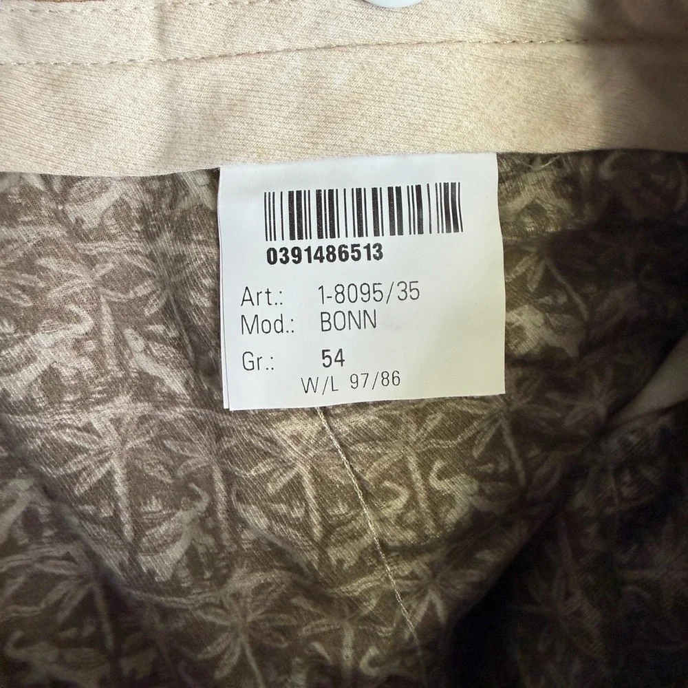 MEYER Bonn Khaki Chino Pants Mens 36x27‎ EUR 54